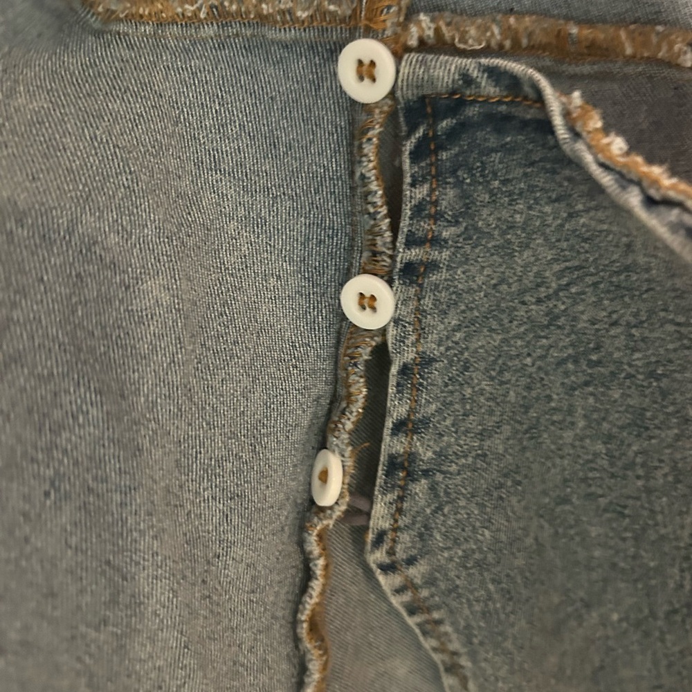 Western buckle wrap denim dress - Picture 8 of 9